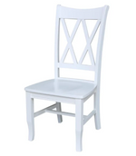 Load image into Gallery viewer, XX-back Dining Chair White/Black