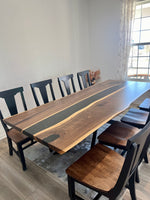 Load image into Gallery viewer, Live Edge Modern Table
