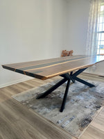 Load image into Gallery viewer, Live Edge Modern Table
