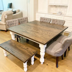 Load image into Gallery viewer, The Square Dixon Farm Table
