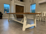 Load image into Gallery viewer, The Clayton Trestle Farm Table
