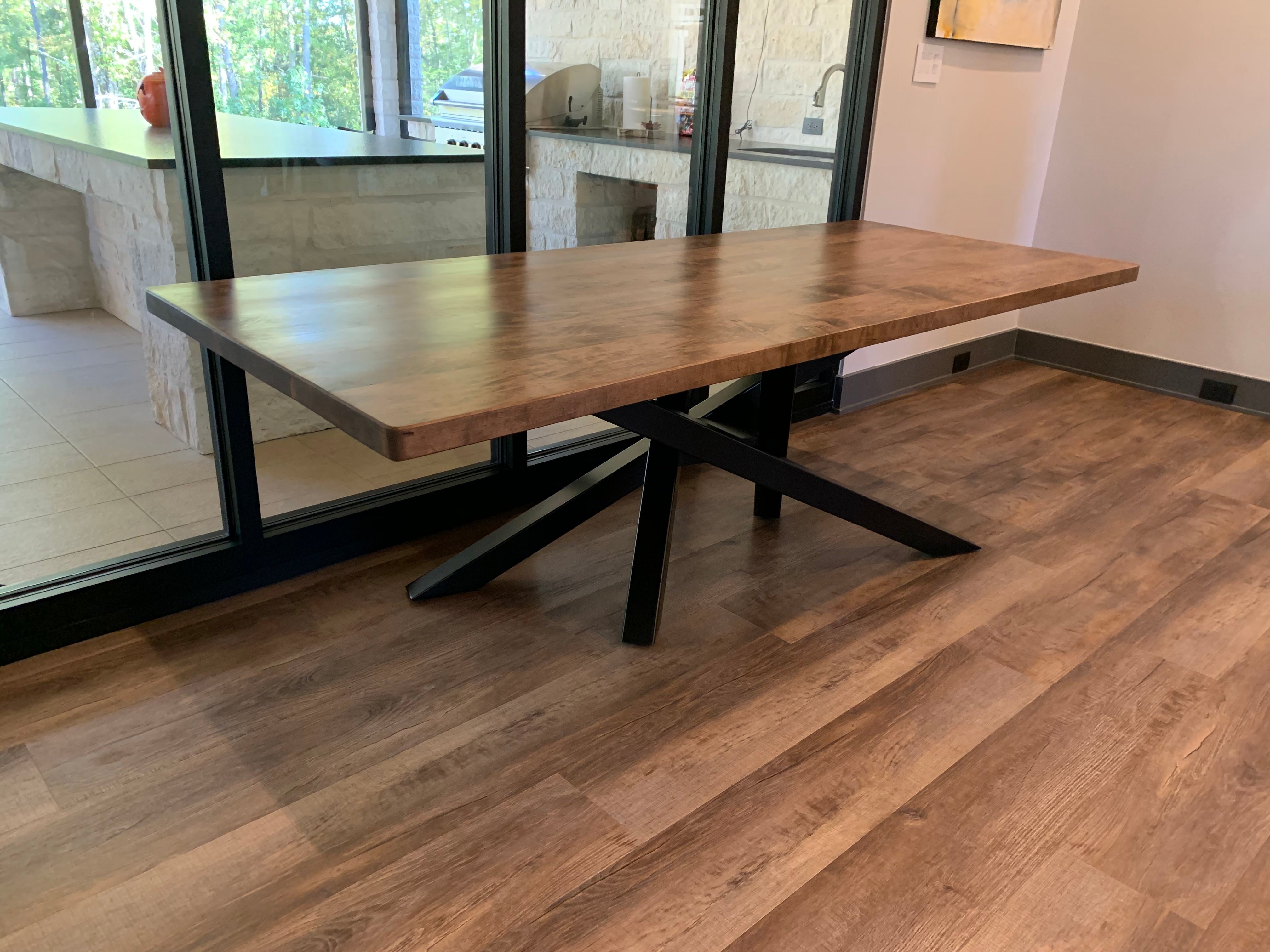 The Modern Spider Table – Hermanos Woodworks