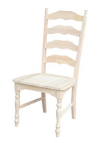 Load image into Gallery viewer, Elegant Ladder-Back Farm Chair
